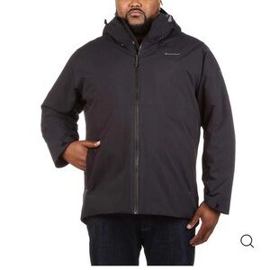 Moosejaw Men's Black Performance Winter Coat Ski Snowboard Size Large